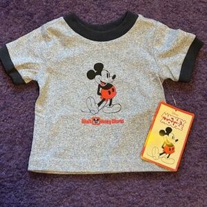 Walt Disney World Mickey Mouse T-shirt - O-3 months - NWT